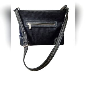 The Sak Black Woven Handbag